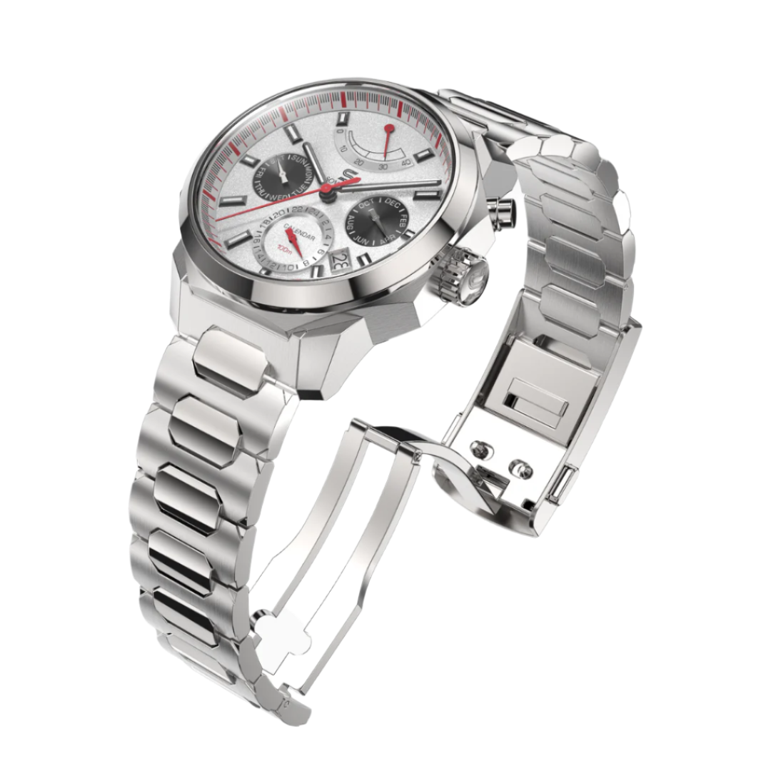 SOVRYGN Calendar Panda wristwatch for men